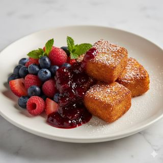 Queso frito (porción completa)