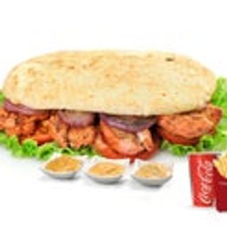 Panino naan grill tikka menù