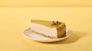 Pistacjowy Sernik Baskijski