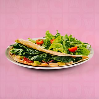 Piadina Frango, Bacon, Abacate & Queijo