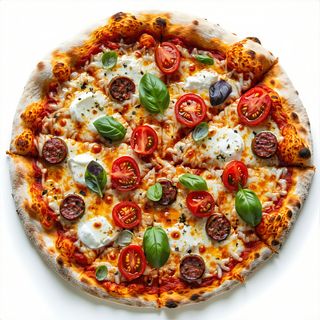 Burrata e salsiccia