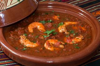 Tajine Crevettes