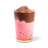 Milkshake Premium De Chocolate Y Fresas