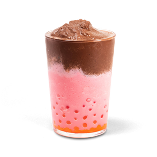 Milkshake Premium De Chocolate Y Fresas