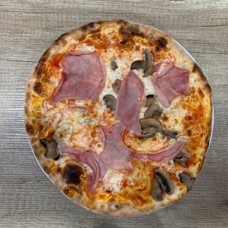 Prosciutto cotto e Funghi