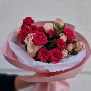 Кущова троянда мікс