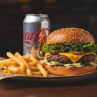 Menù cheeseburger