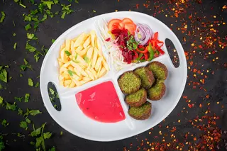 Meniu falafel mic