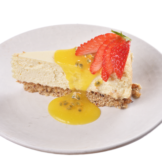 Tarta De Queso De Chocolate Blanco (Porción)