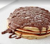 Pan cake 3 dischi con la crema 