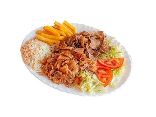 2. Plato Arroz, Patatas, Carne Pollo , Ternera O Mixta Y Salsas