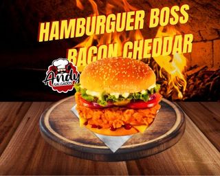 Hamburguer BOSS Bacon Cheddar