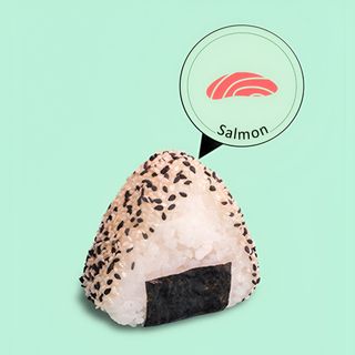 Smoked Salmon Onigiri