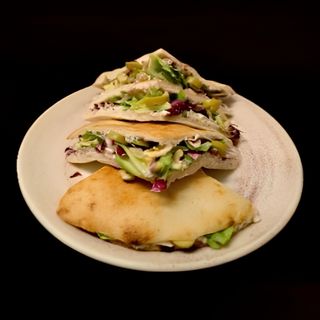 Panuozzo s krem sirom i šunkom