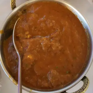 Cordero Korma + arroz basmati