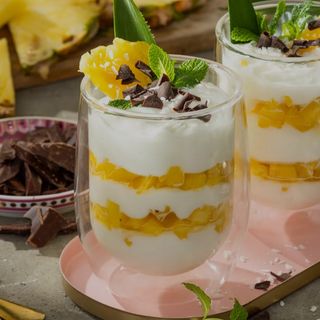 Cremoso de piña colada 