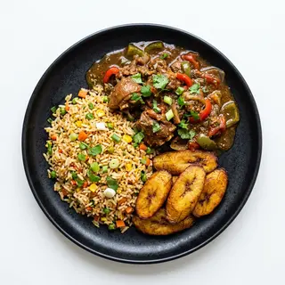 Nigerian Fried Rice with Chicken