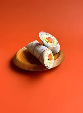 Shrimp burrito