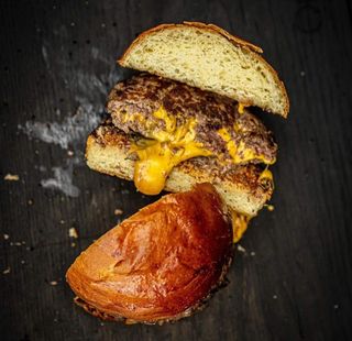 Burger Cheesburger Mississippi BBQ Hot