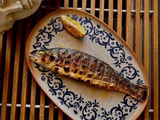 Сібас на грилі (за 100г)