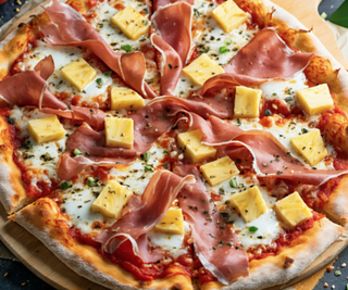 Pizza Hawaiana (26 Cm.)