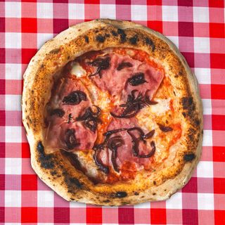 Pizza PROSCIUTTO COTTO E CIPOLLA