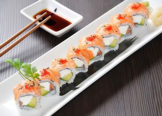 Uramaki Fujiyama roll