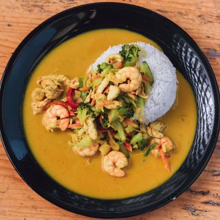 Arroz curry