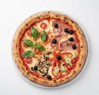 Pizza Cuatro Estaciones (32 Cm.)