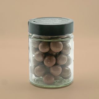 Dragées glacées à la noisette enrobée de chocolat Ruby - 200 g