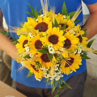 Mazzo di girasoli