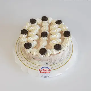 Tarta helada Kinder y Oreo