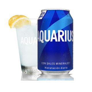 Aquarius Limón lata 330ml.
