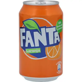 Fanta Laranja Lata 330ML