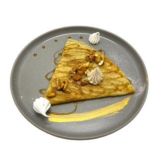 Crêpe miel aux fruit secs