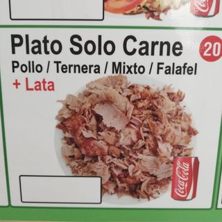 Plato Solo Carne