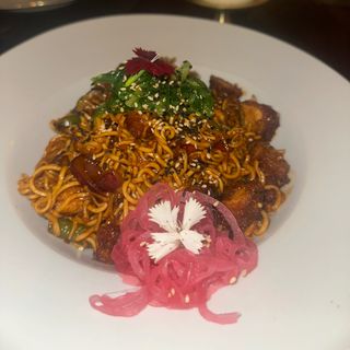 Wok Noodles De Pollo