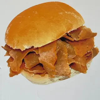 Solo panino kebab carne