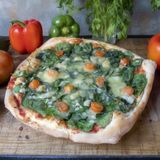 Pizza Vegana De Espinacas