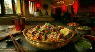 Paneer Tikka Biryani