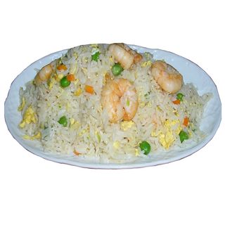 25. arroz frito con gambas