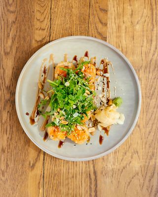 ორაგული / TAR TAR ROLL SALMON