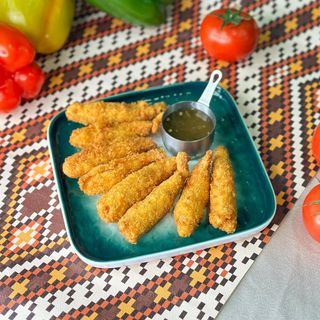 Тигровые креветки в темпуре