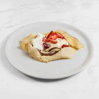 Crêpe primavera con Nutella