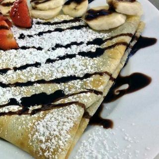 “კრეპი” შოკოლადით და ბანანით