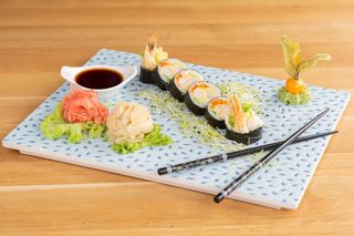 Shimayo nori maki z krewetką w tempurze 6szt