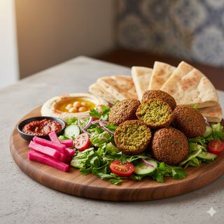Piatto falafel