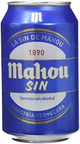 Cerveza Mahou Sin Lata 33cl.
