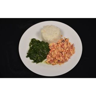 Ugali Fried Double Egg