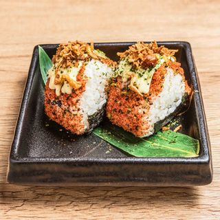Onigiri spicy chicken